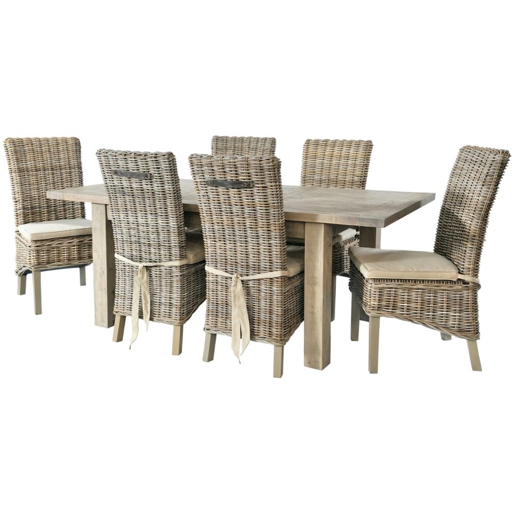 Saltash Dining Furniture - Extending Dining Table 140 (ext-190)