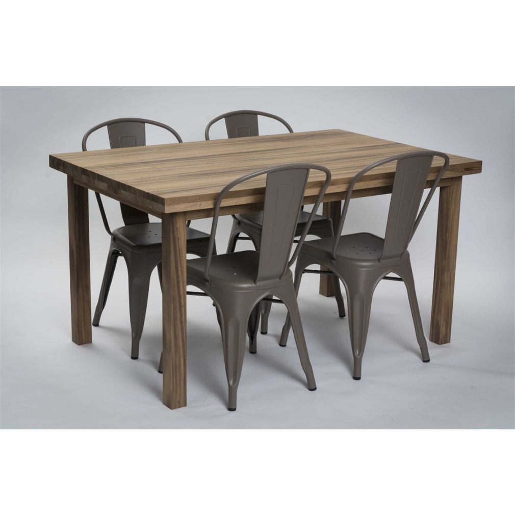 Mess Dining Chair - Metal Clay