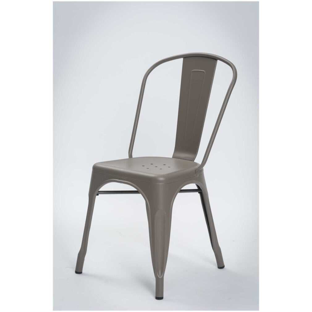 Mess Dining Chair - Metal Clay