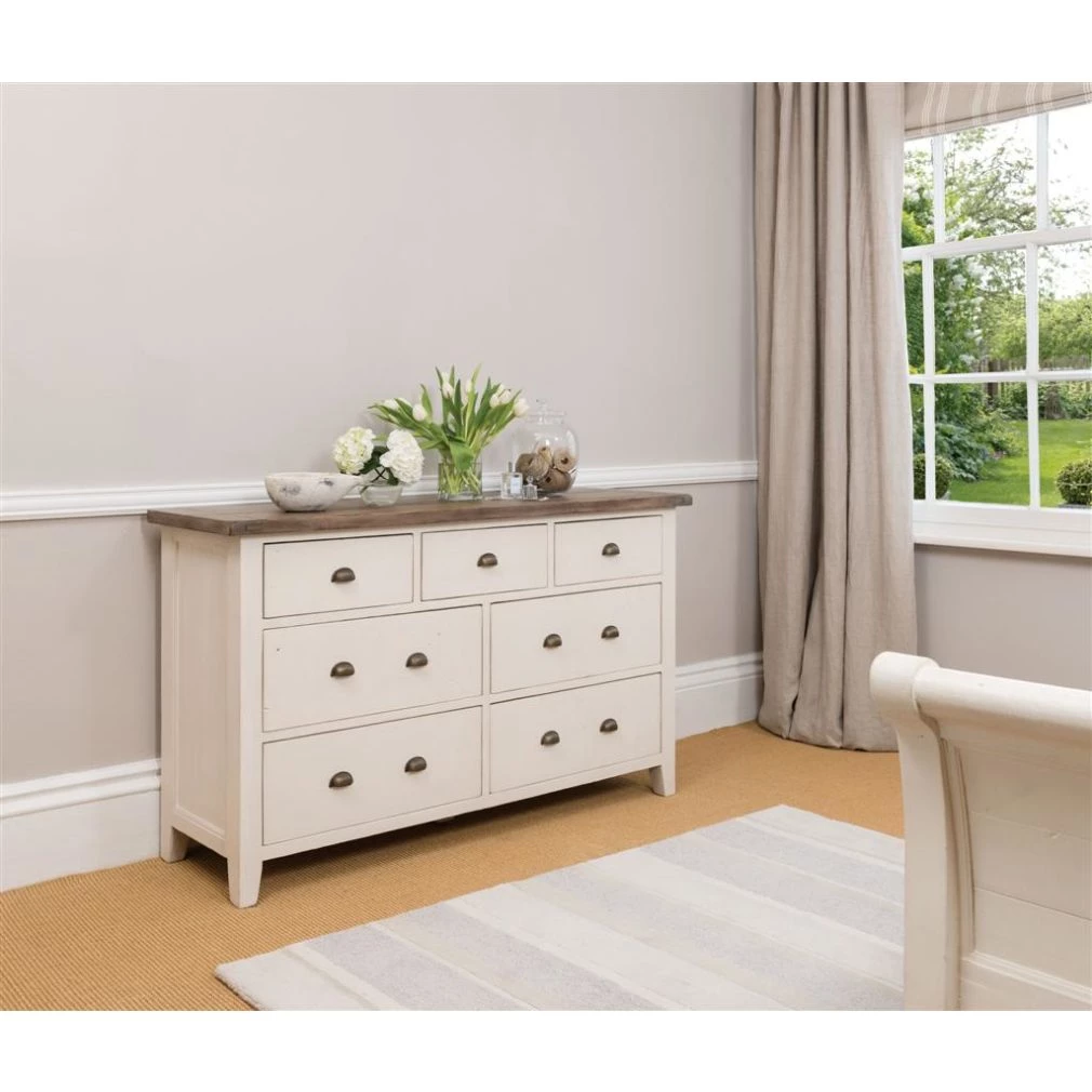 7 DRAWER WIDE CHEST - Cotswold Bedroom Furniture