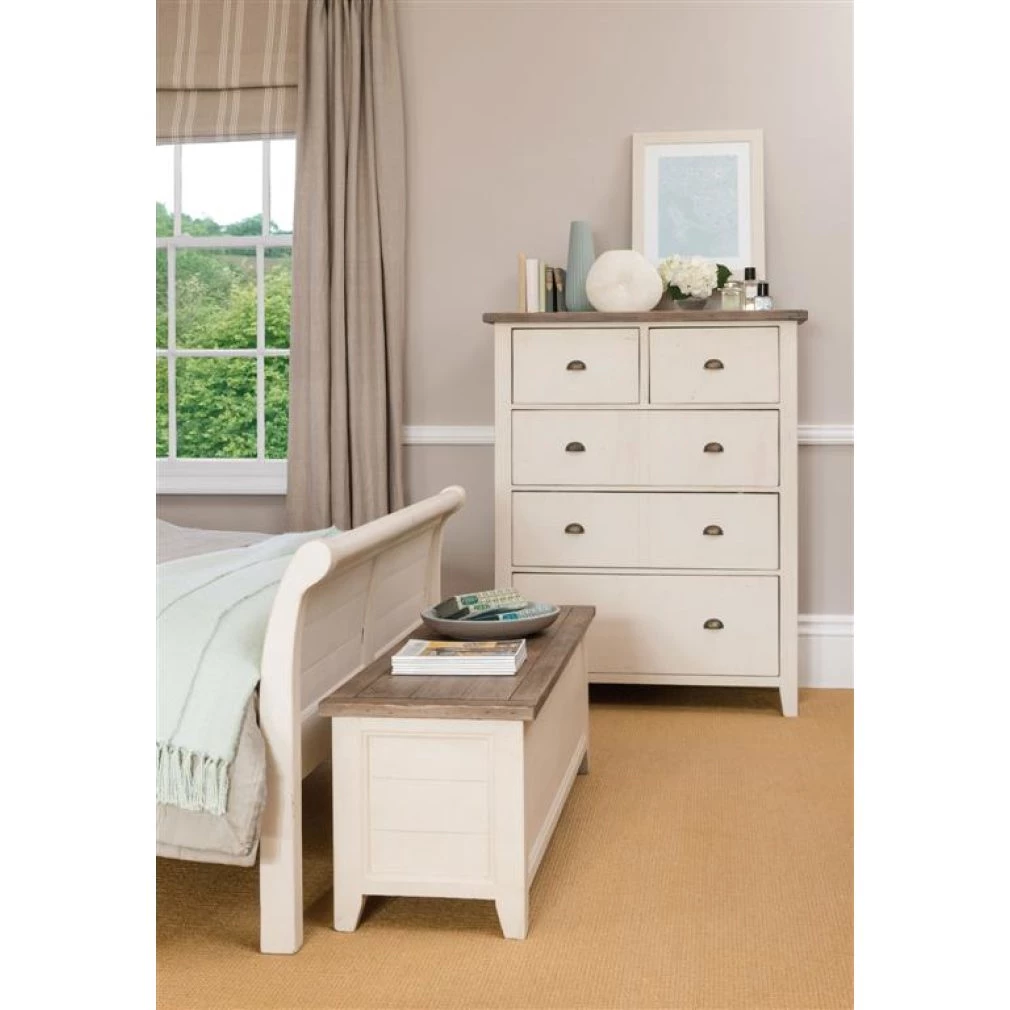 5 DRAWER CHEST - Cotswold Bedroom Furniture