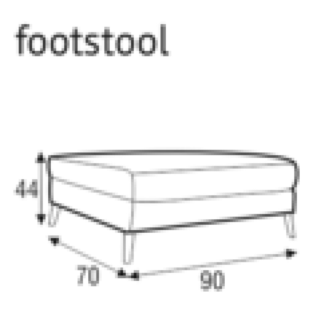 Stella Footsool by Sits