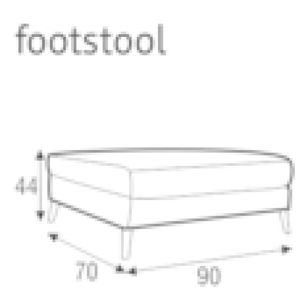 Stella Footsool by Sits