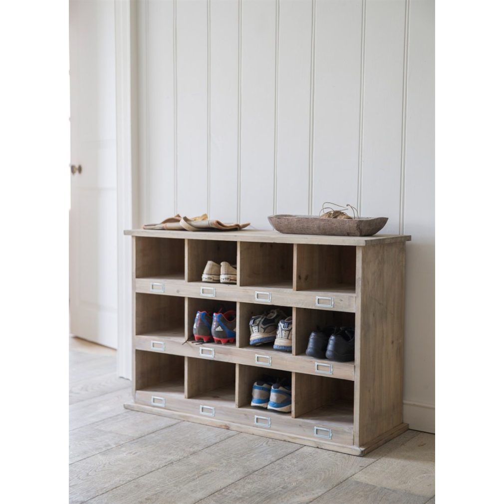 Hall Storage Bench - Chedworth 12 Shoe Locker