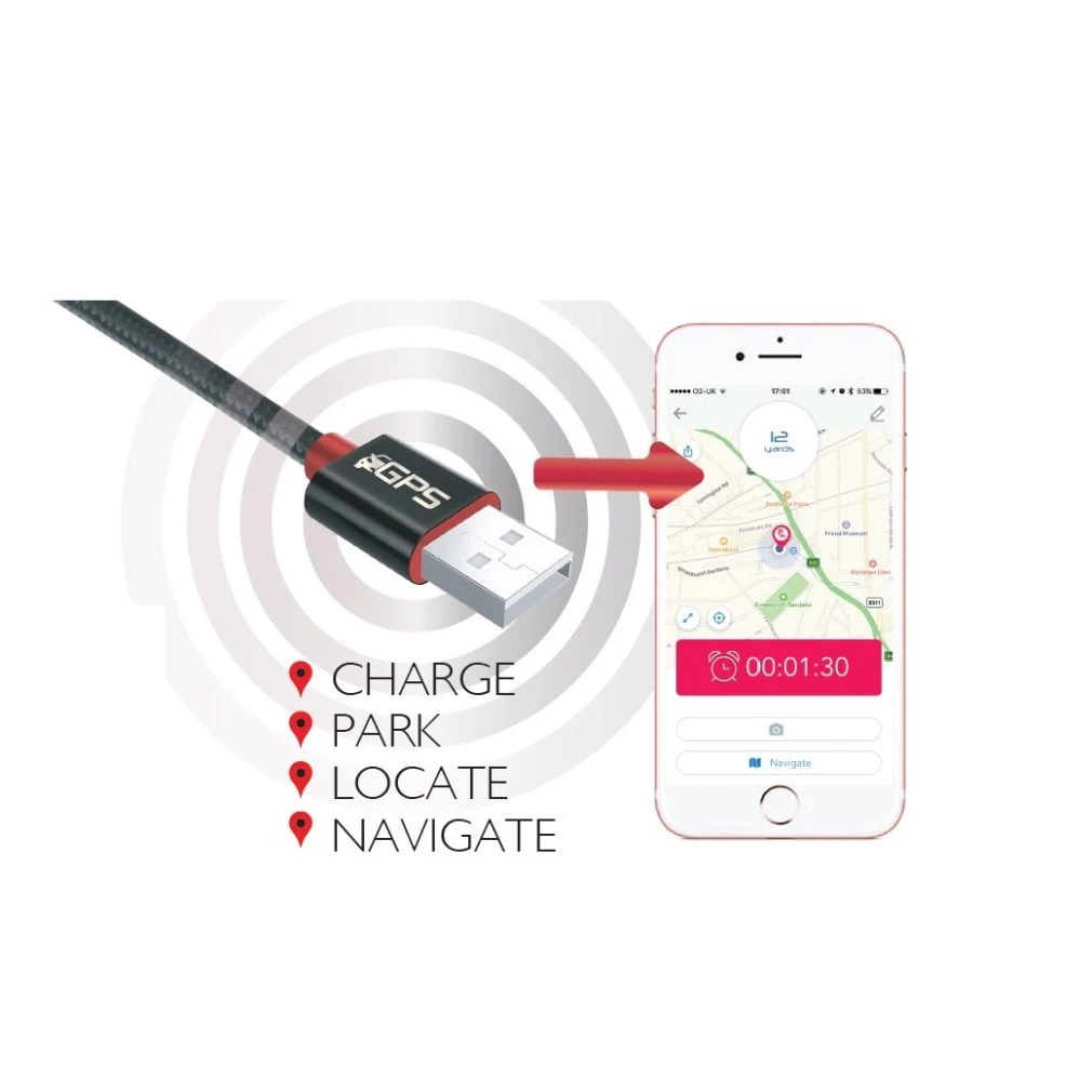 Ultimate Charging Cable - GPS Car Locator charging cable