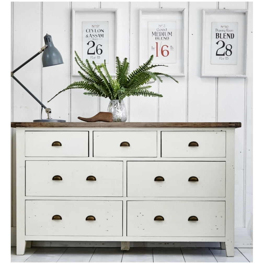 7 DRAWER WIDE CHEST - Cotswold Bedroom Furniture