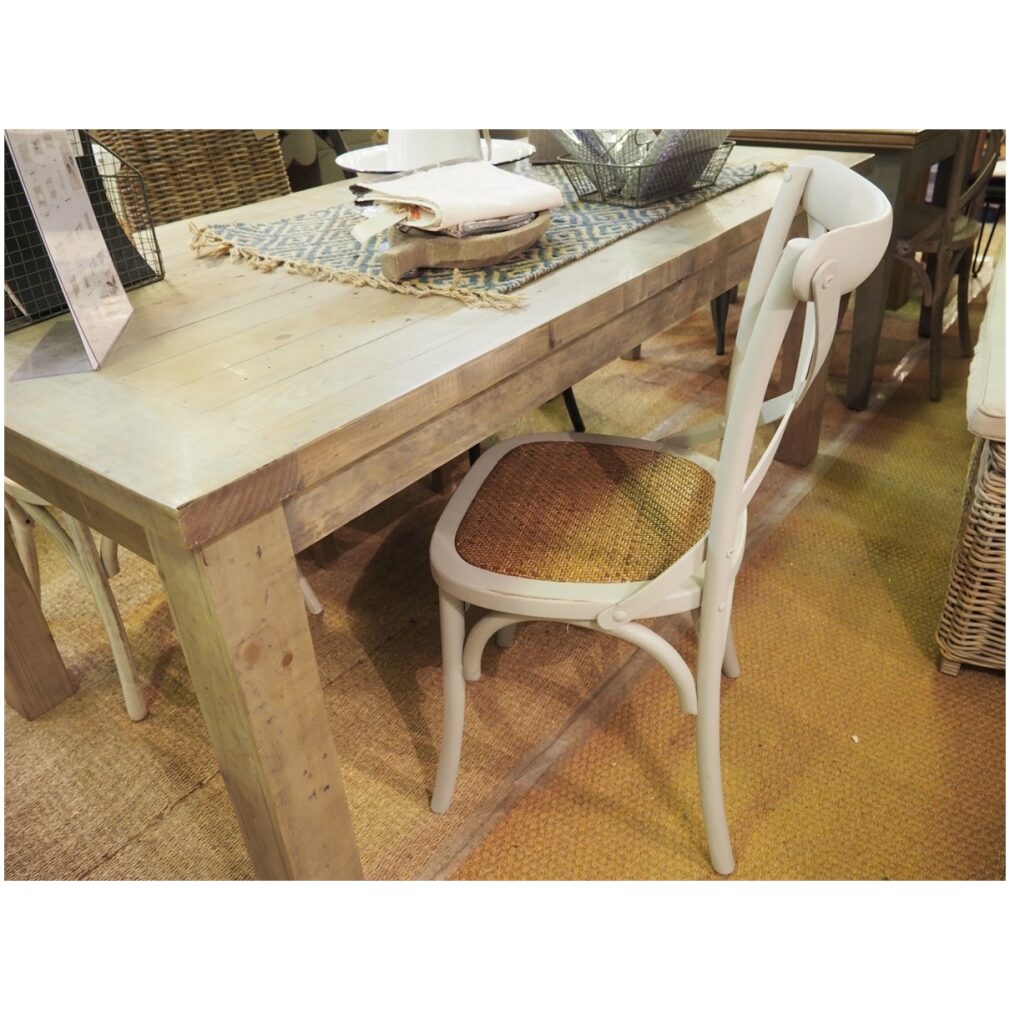 Cintra Cross Back / bent wood Dining Chair - French Grey
