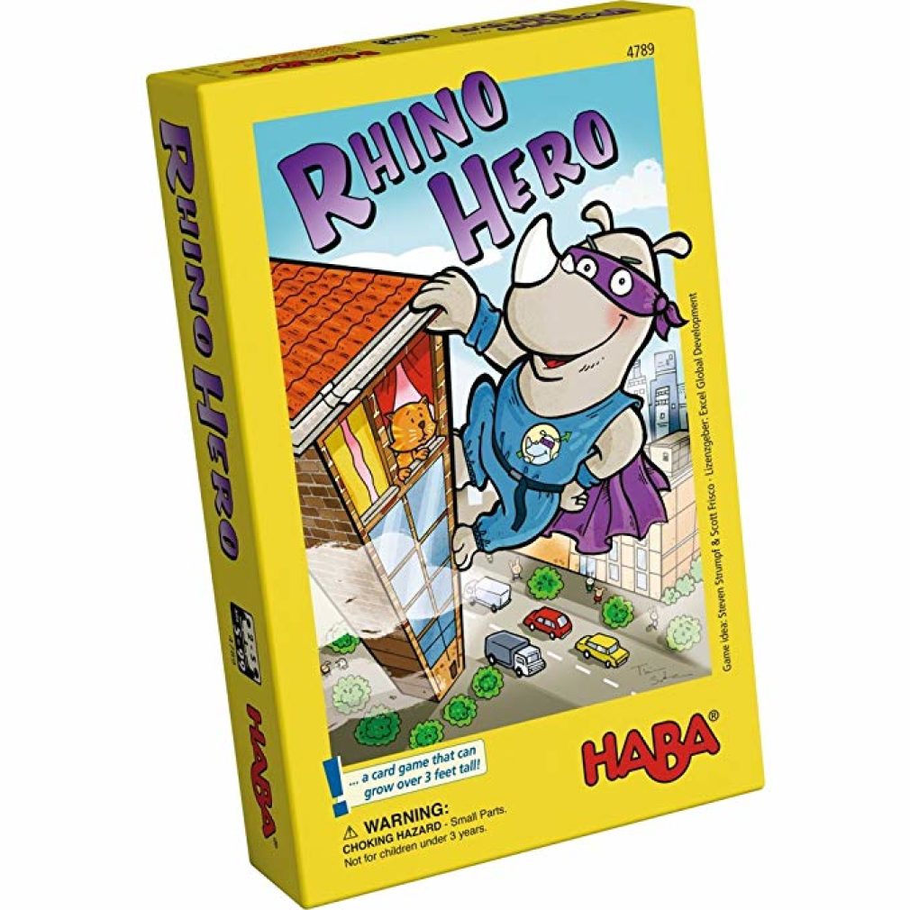 Rhino Hero game by Haba