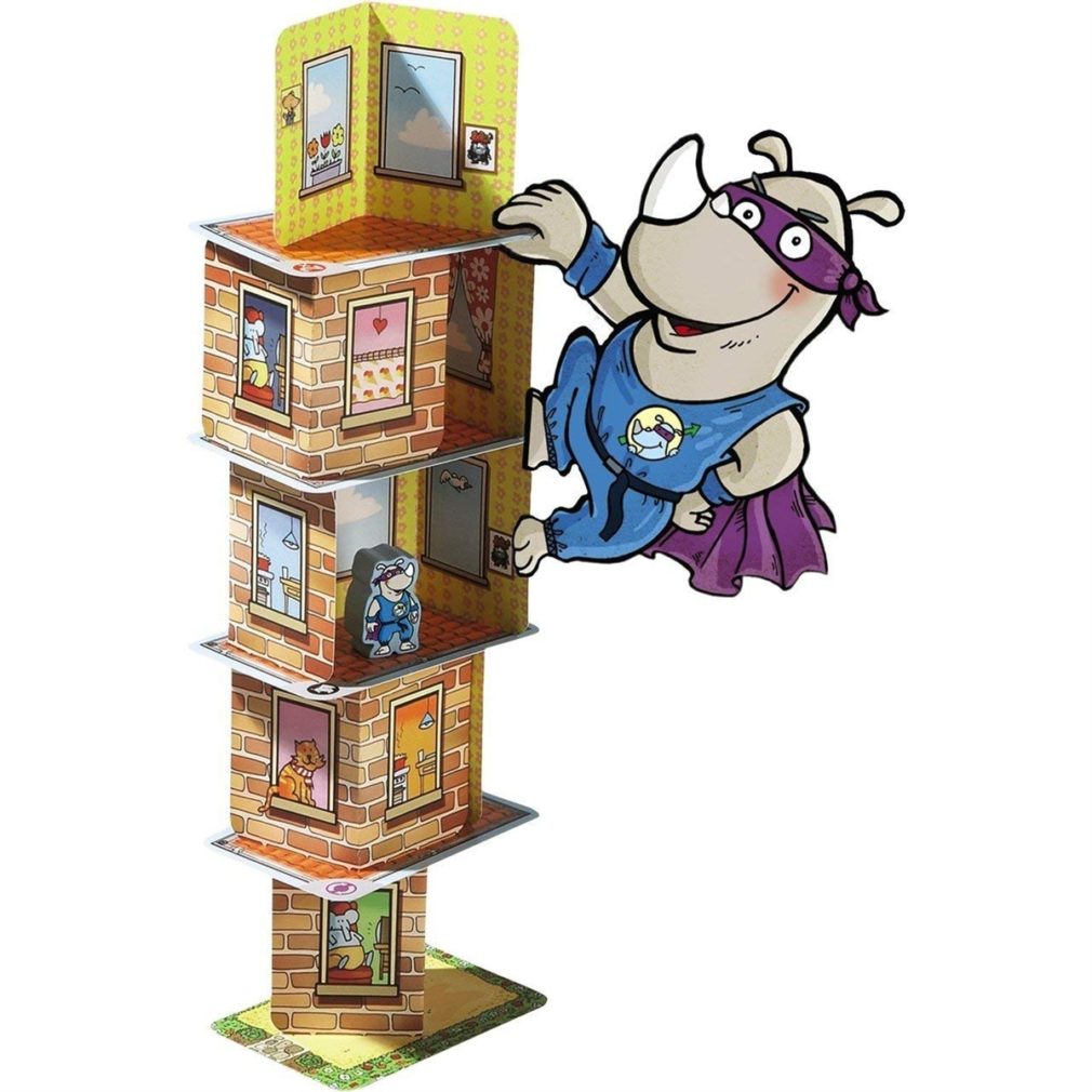 Rhino Hero game by Haba
