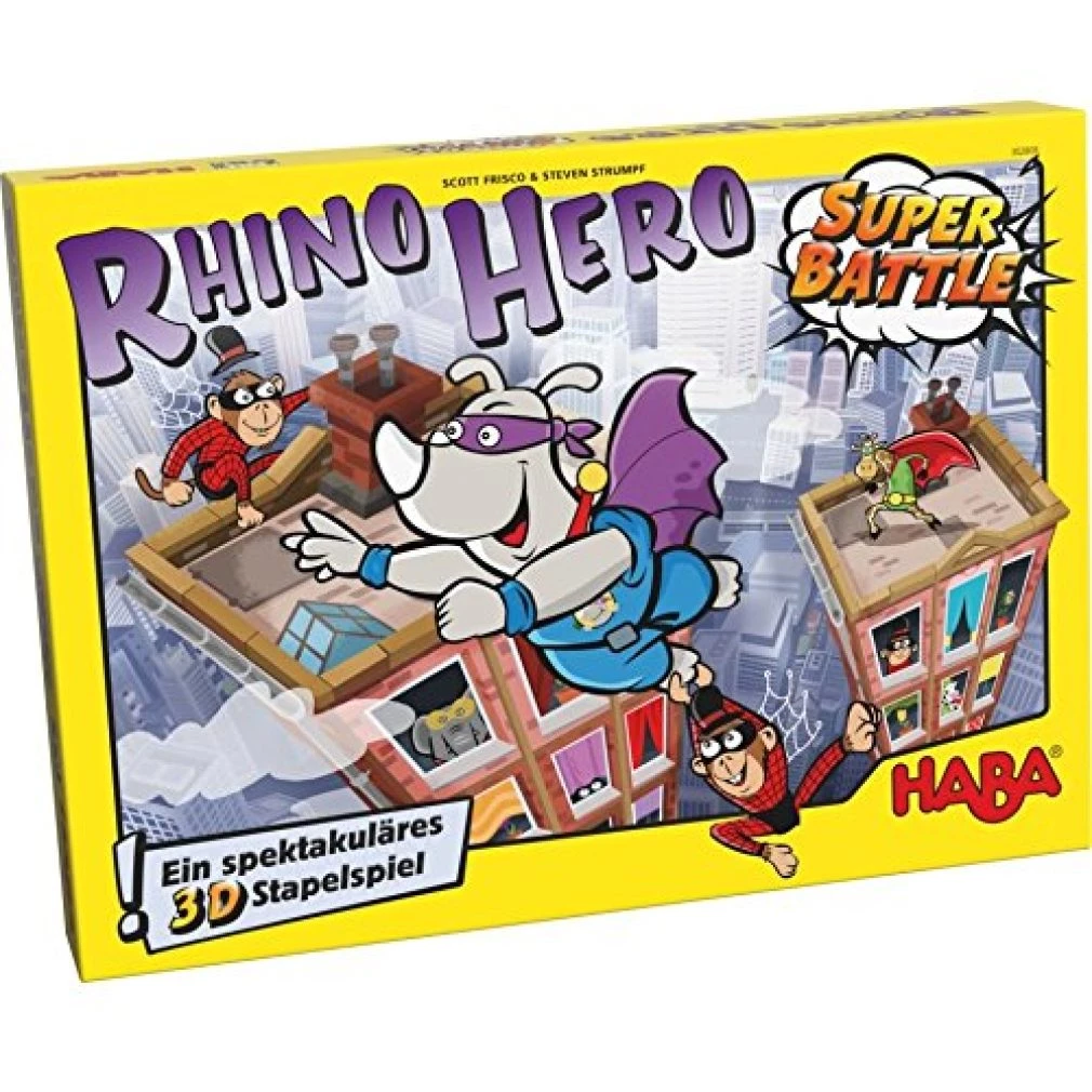 Rhino Hero Super Battle Game by Haba