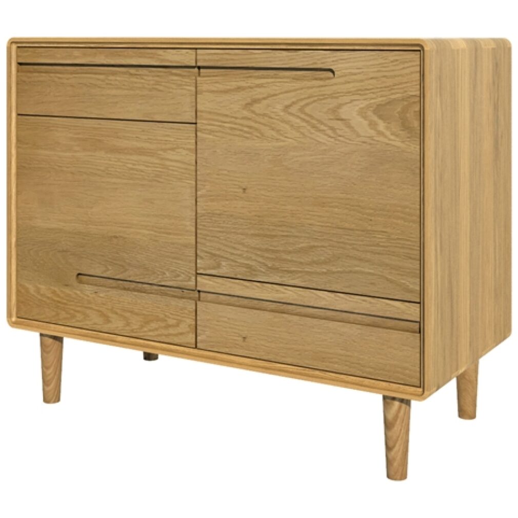 Scandic Small Sideboard - Solid Oak