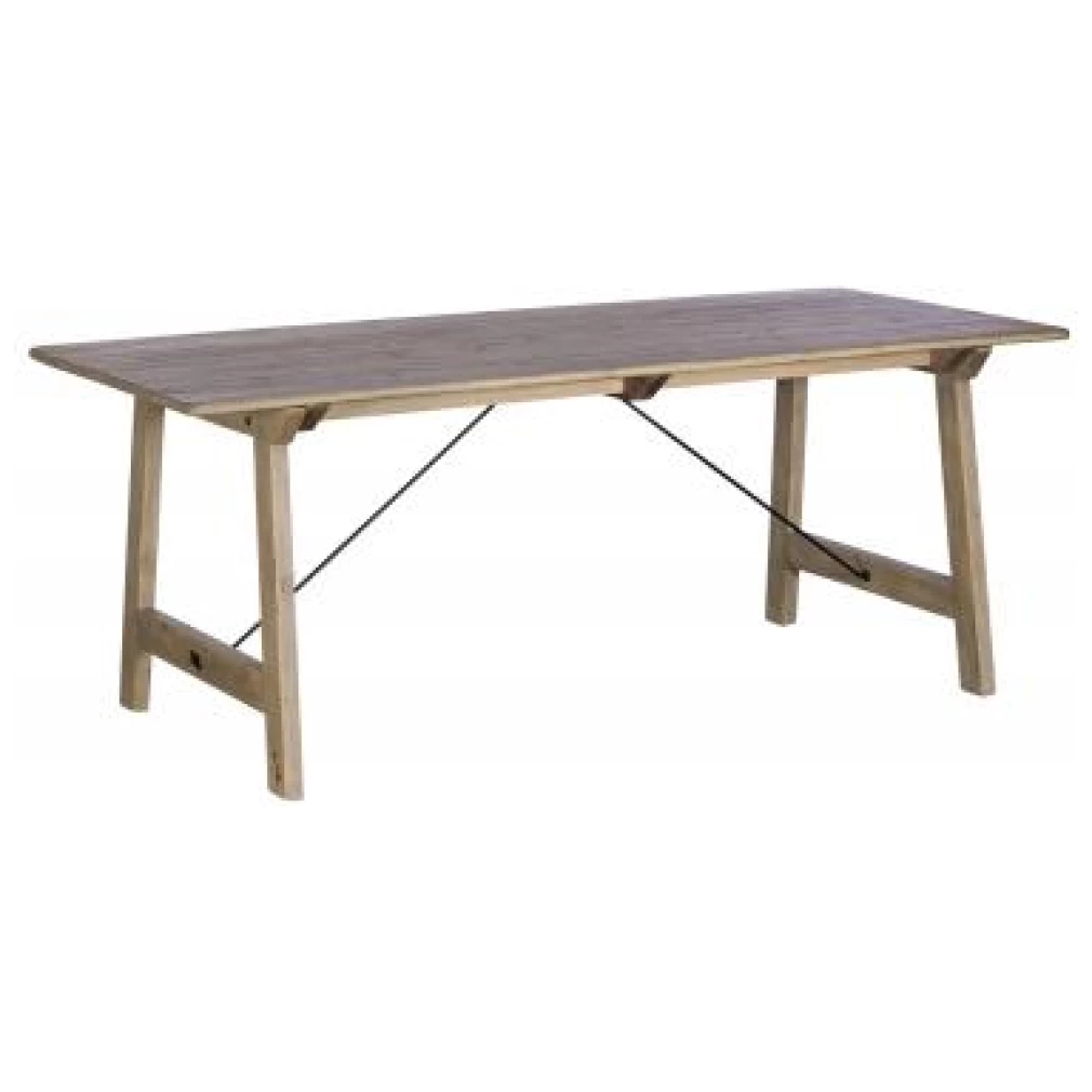 Valetta Dining Furniture - 200cm Dining Table + 2x benches