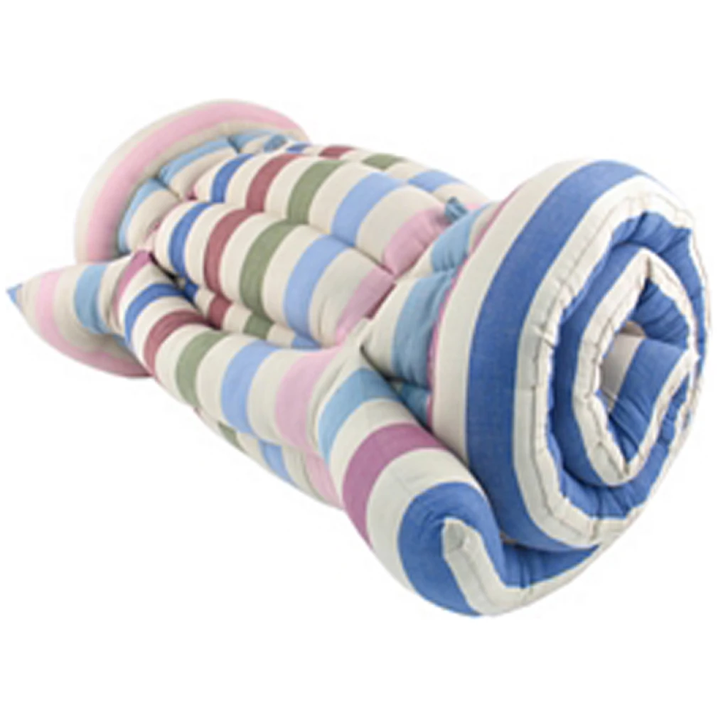 Single roll up bed