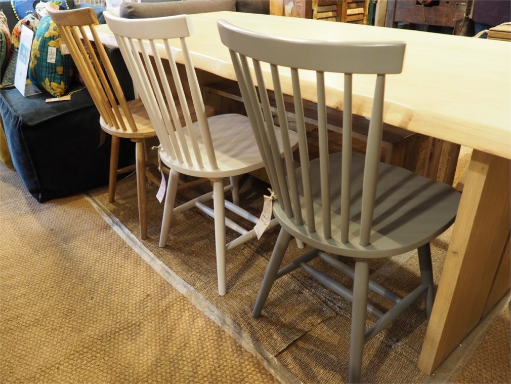 Malmo 210cm Dining Table - now 65% Off - with Spindle back chair offer