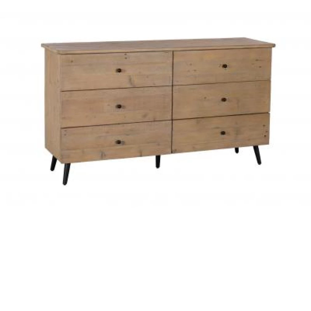 Valetta Bedroom Furniture - 6 drawer Wide Chest