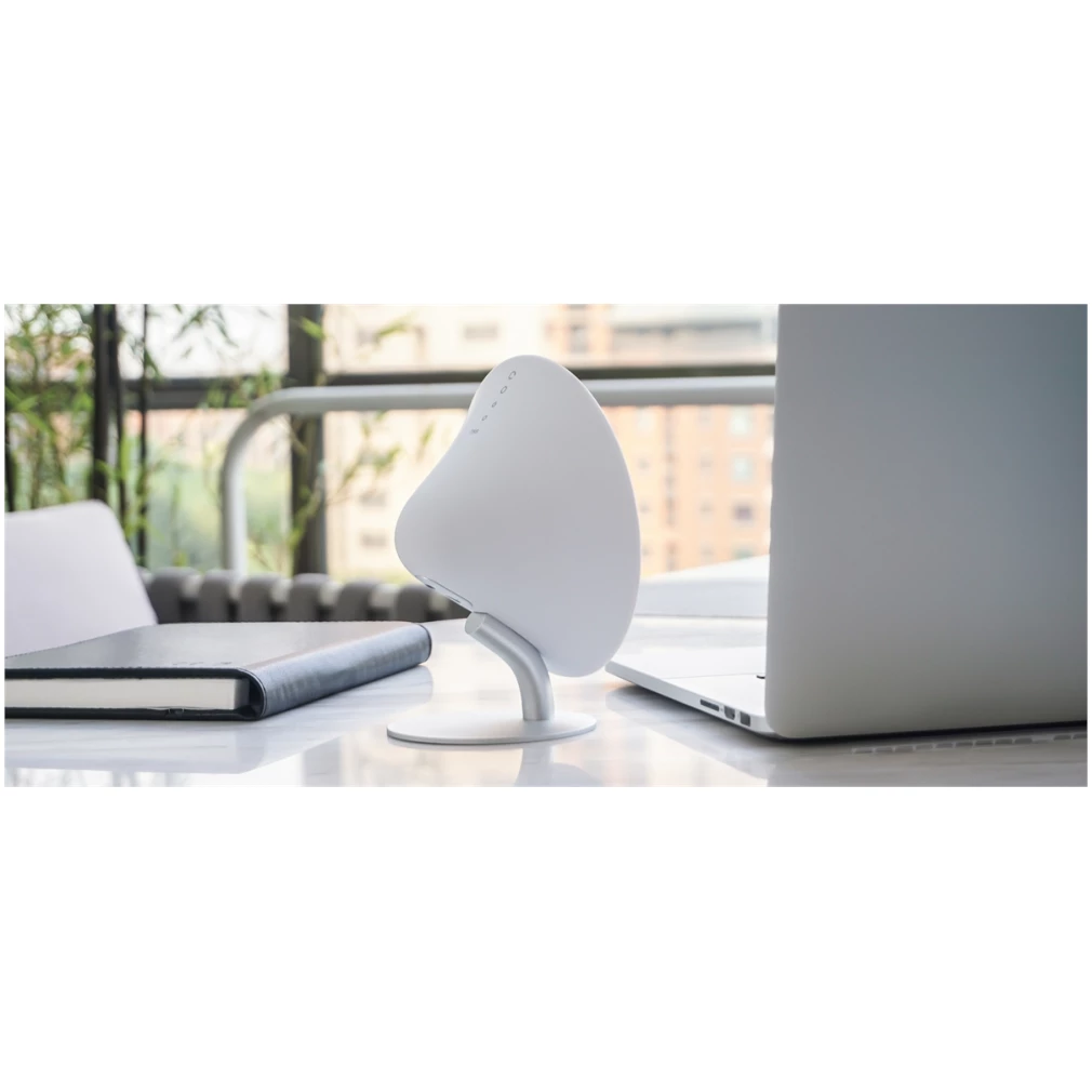 Gingko Mini Halo Speaker- white