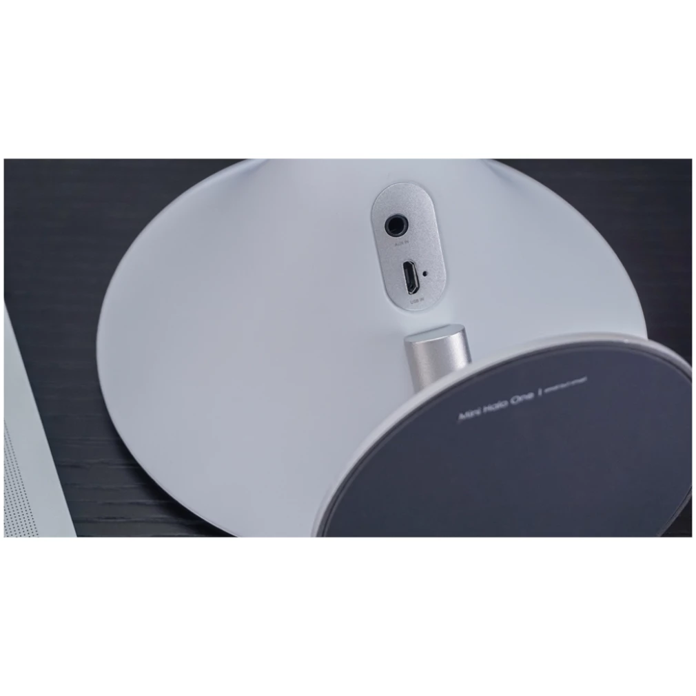 Gingko Mini Halo Speaker- white