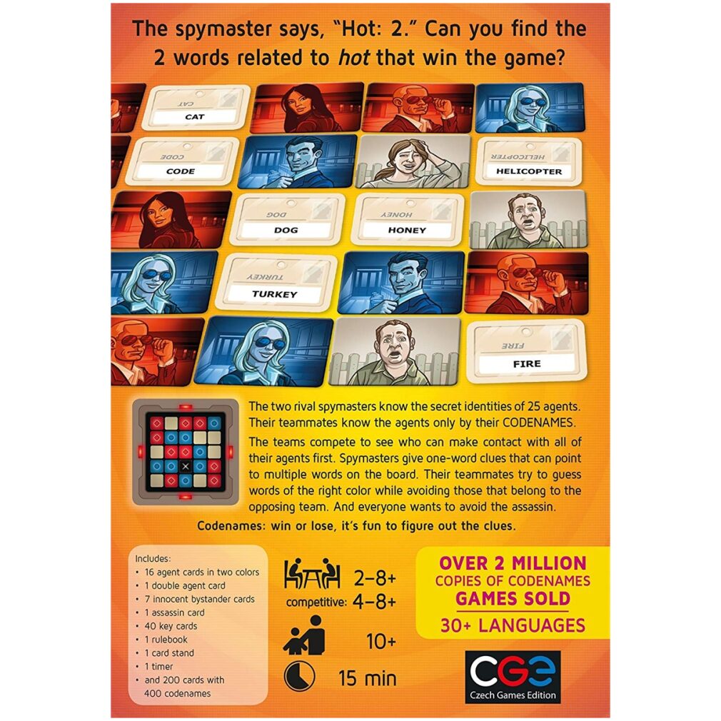 Codenames Board Game