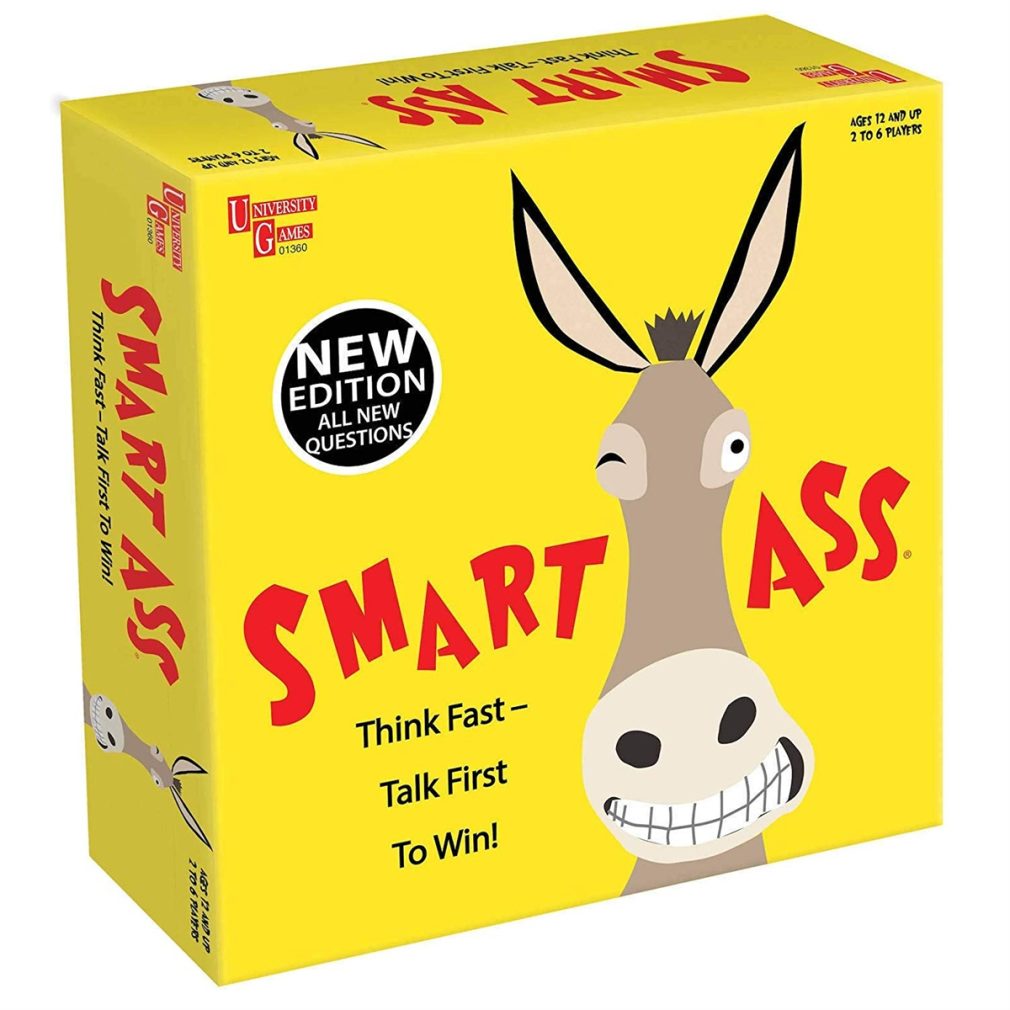Smart Ass Fast Tinking Fast Talking Board Game