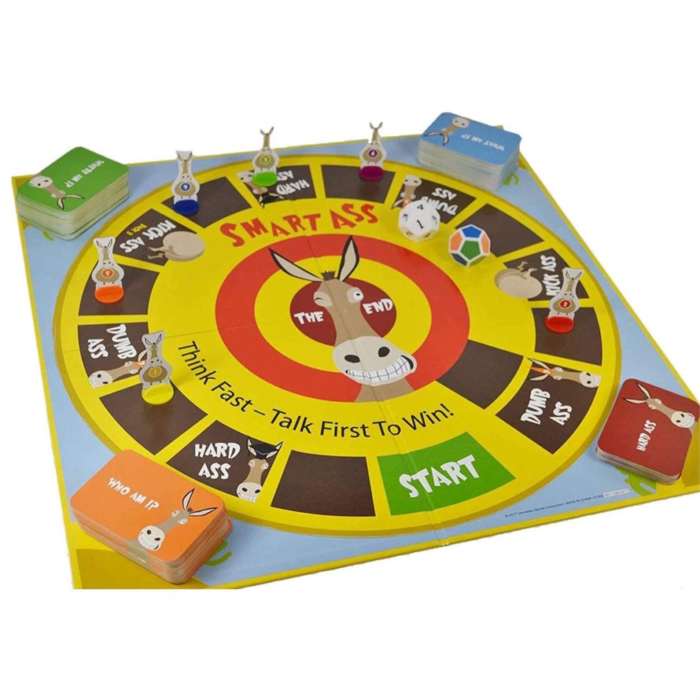 Smart Ass Fast Tinking Fast Talking Board Game
