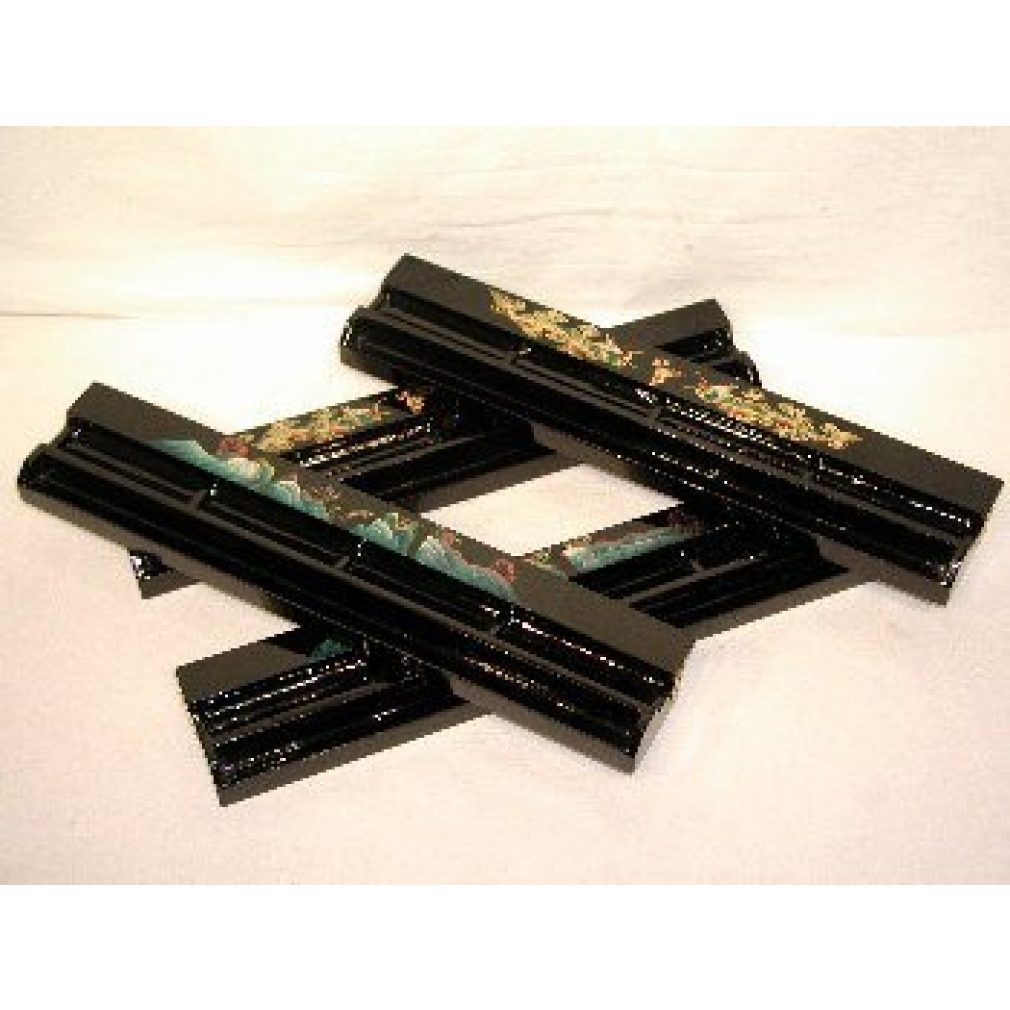 Mah-jong Racks (set of 4) - EX DISPLAY dragon design