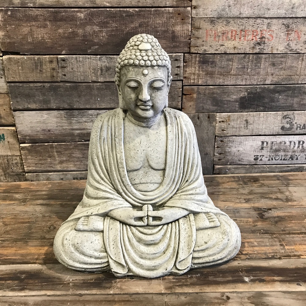 Kamakura Buddha - Stoneware - Huckleberry Willow