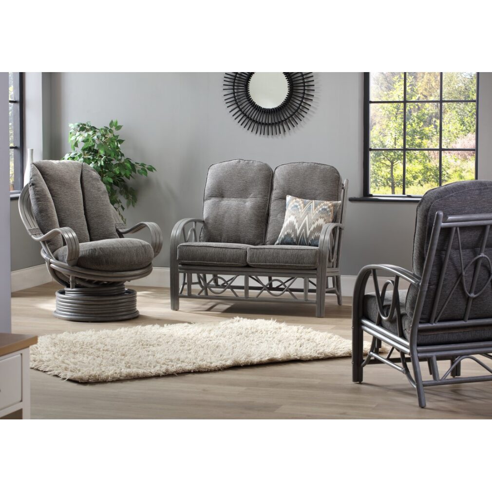 Bali Sofa in Grey - Cane Furniture by Desser