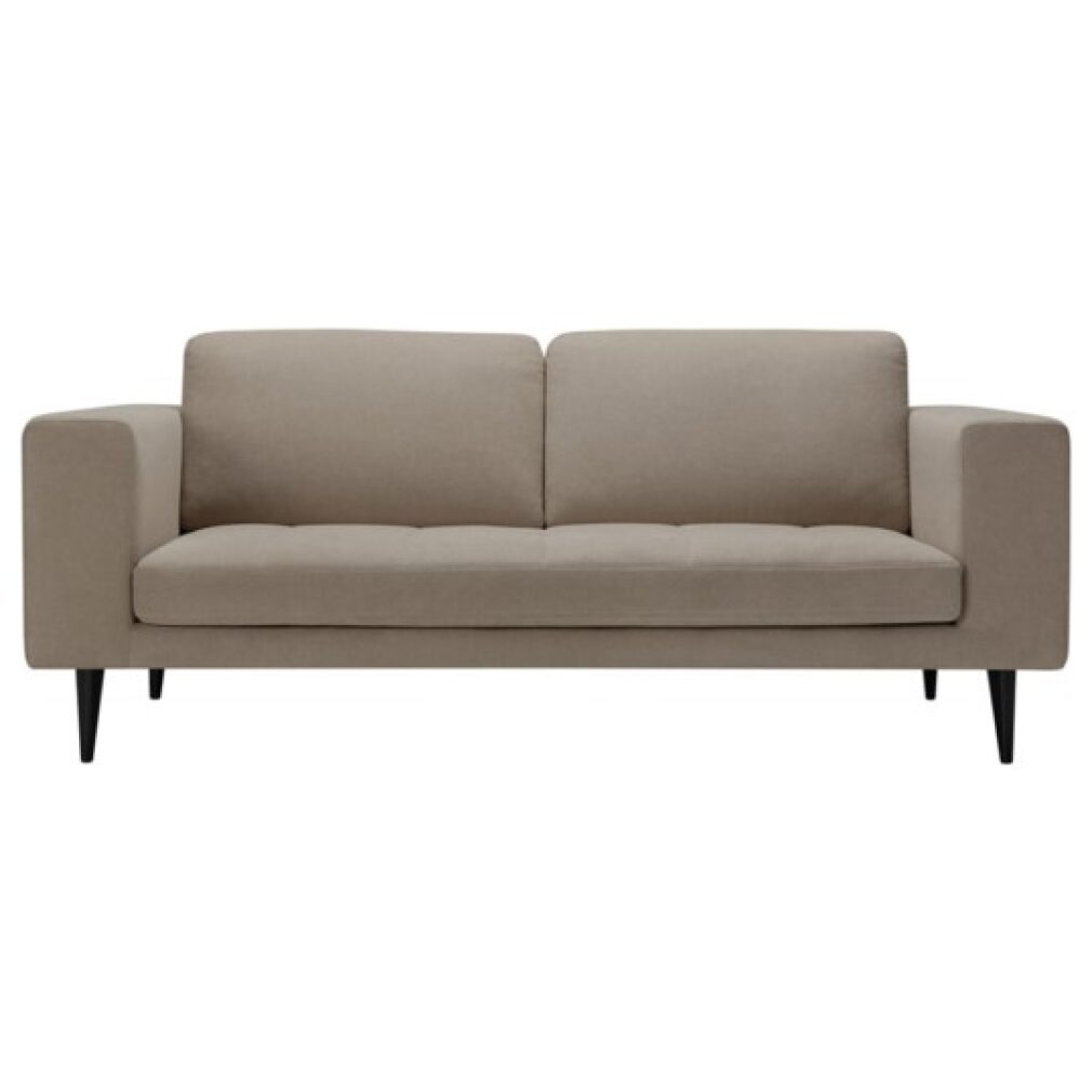 Markus 3 seater Sofa by  Sits - in Dark Beige Fabric