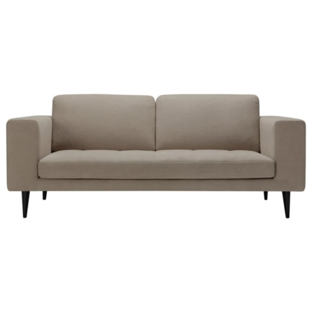 Markus 3 seater Sofa by  Sits - in Dark Beige Fabric