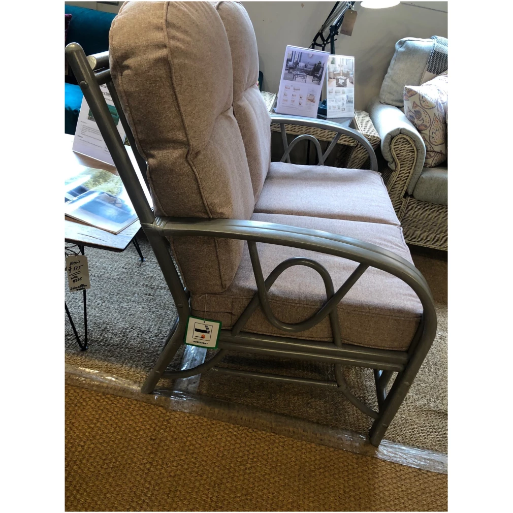Bali Sofa in Grey - Cane Furniture by Desser
