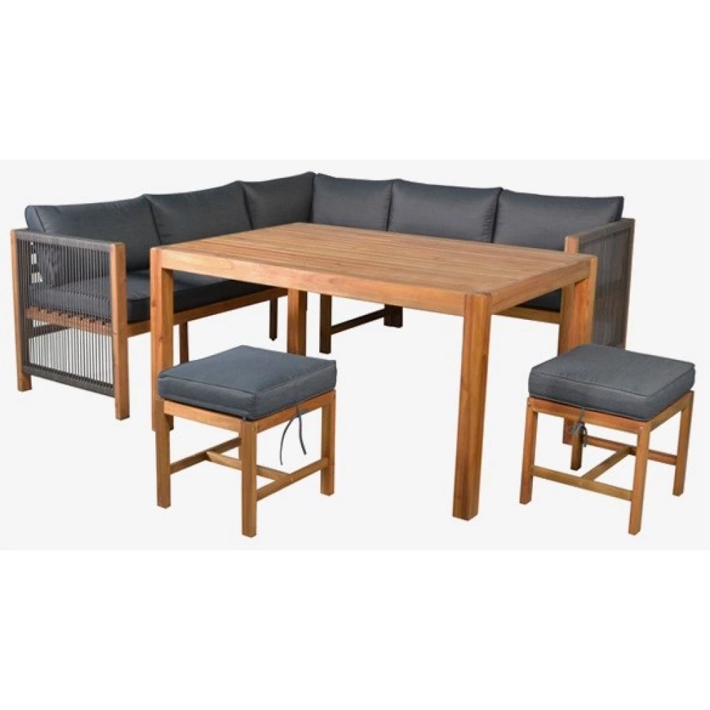 Monterray Garden Corner Dining Set - Outdoor Furniture