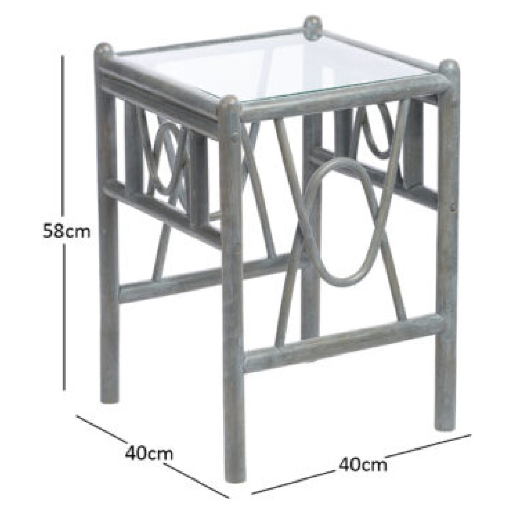 Bali 3pc suite in Grey - Cane Furniture by Desser