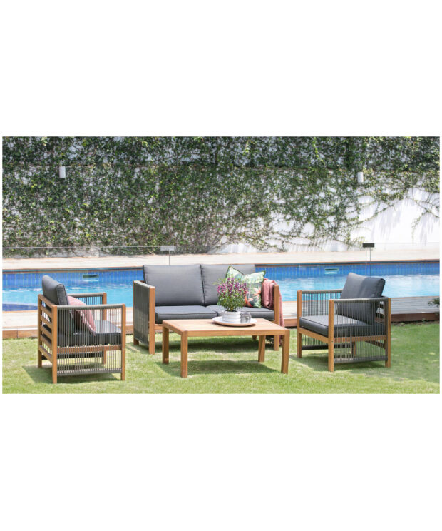Monterray Garden Conversation 4 pc Set - Outdoor Furniture
