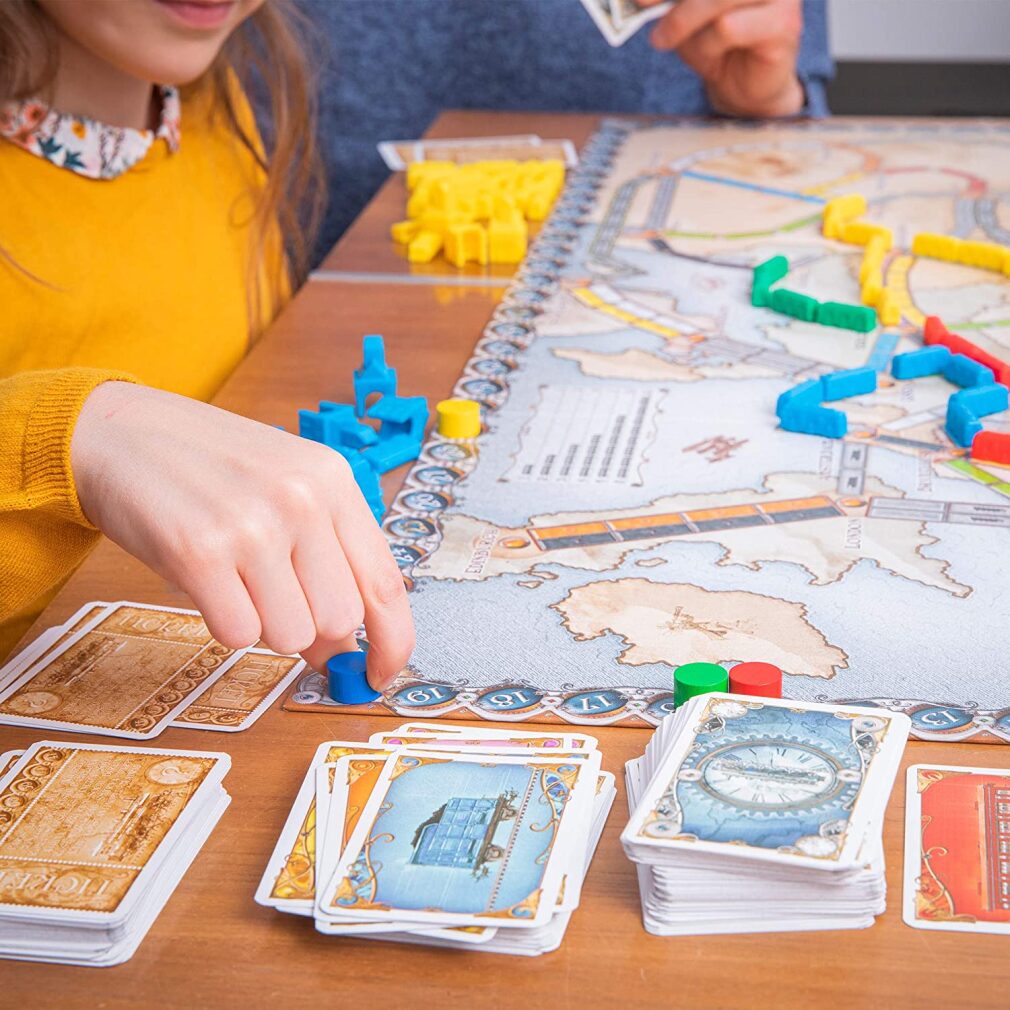 Ticket to Ride Europe Board Game by Days of Wonder