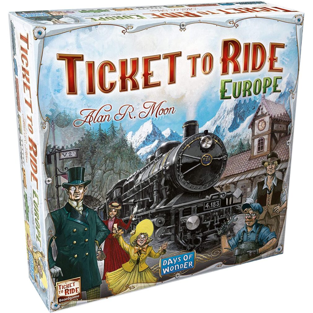 Ticket to Ride Europe Board Game by Days of Wonder