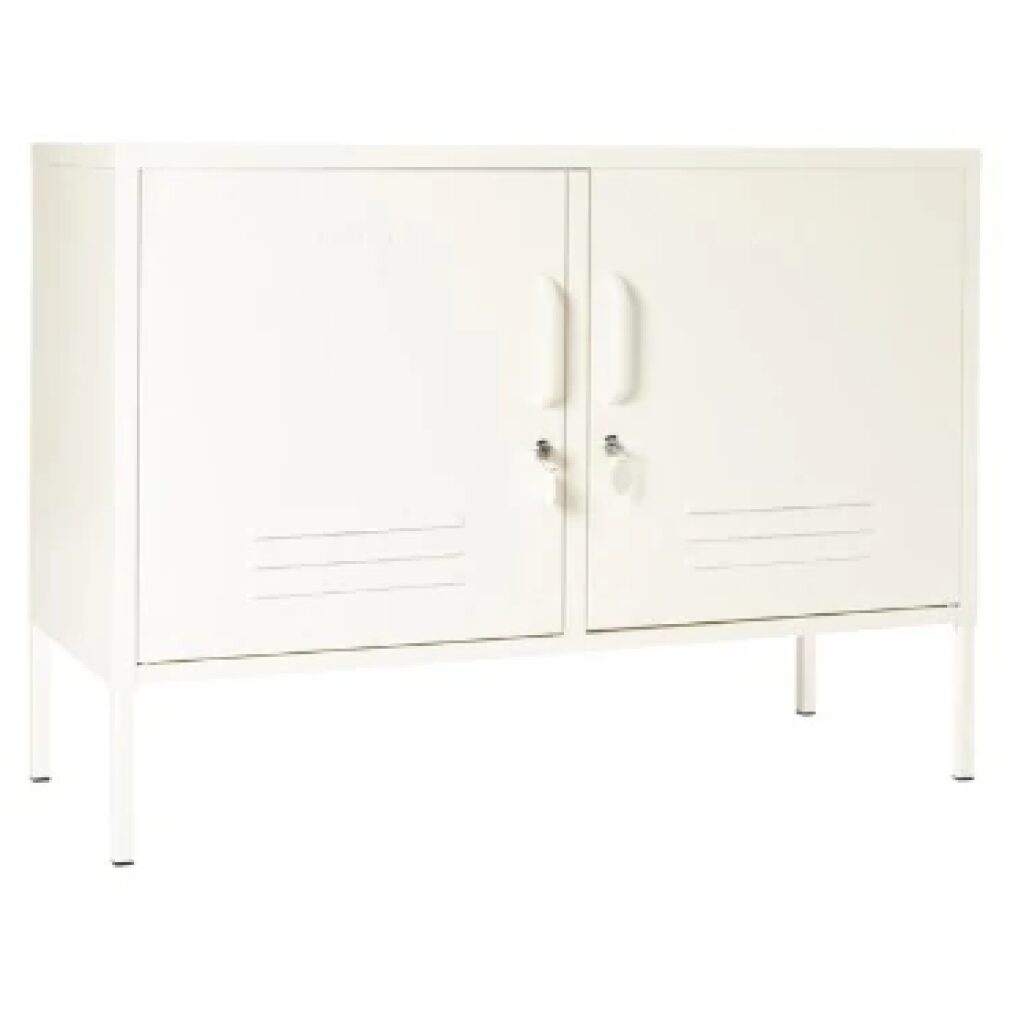 Lowdown Locker by Mustard Made - White