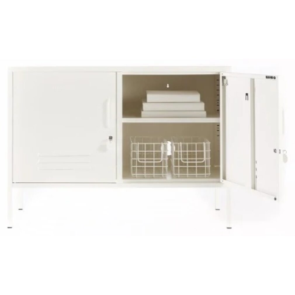 Lowdown Locker by Mustard Made - White
