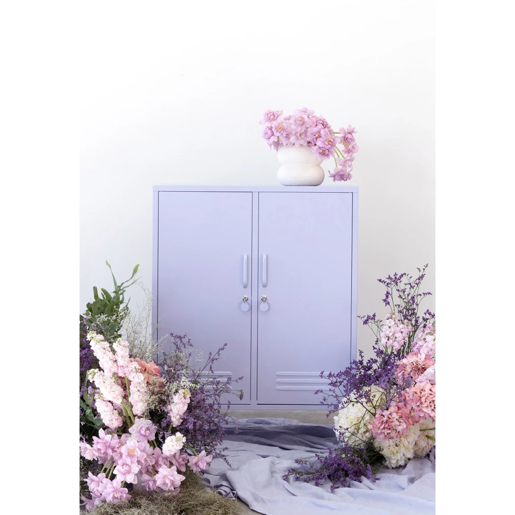 Midi Locker by Mustard Made - Lilac