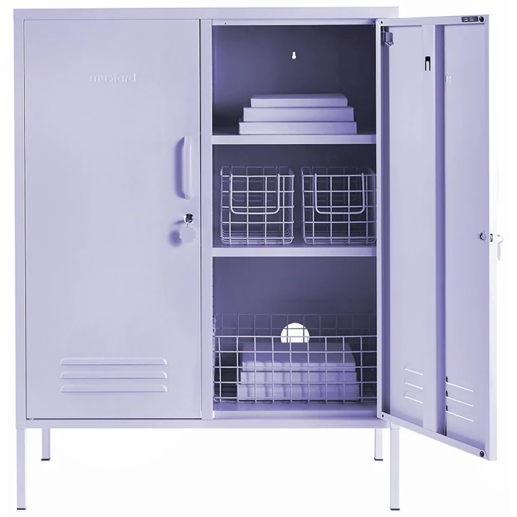 Midi Locker by Mustard Made - Lilac