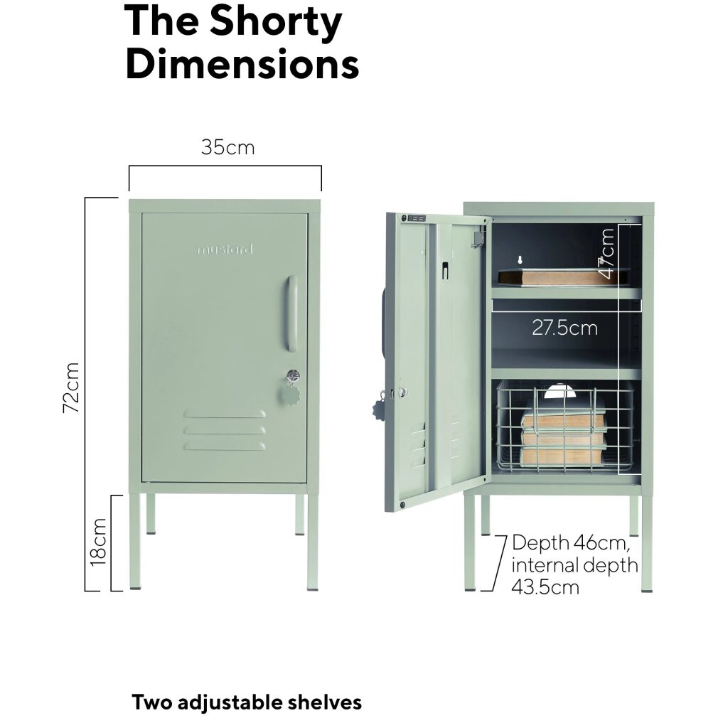 Shorty Locker by Mustard Made - Sage