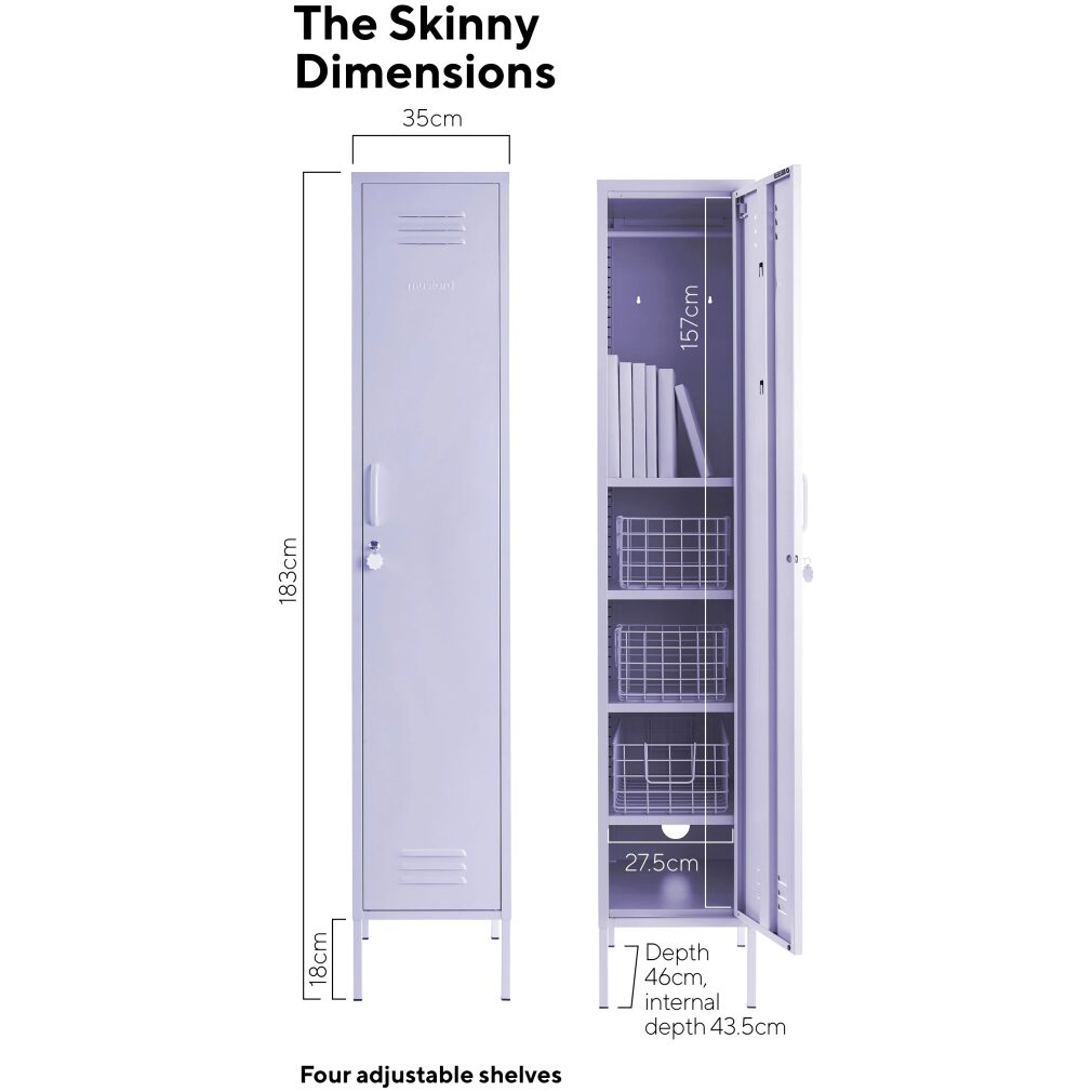 Skinny Locker by Mustard Made - Lilac