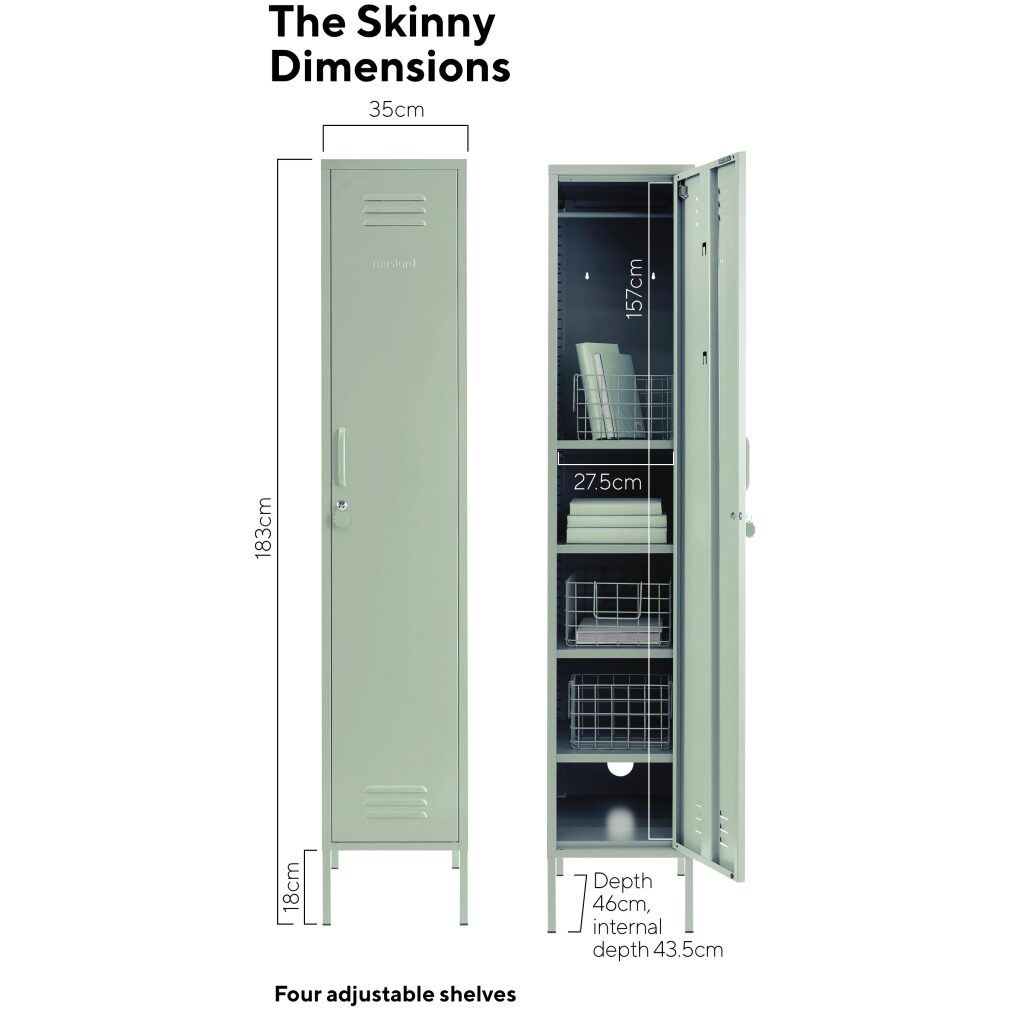 Skinny Locker by Mustard Made - Sage