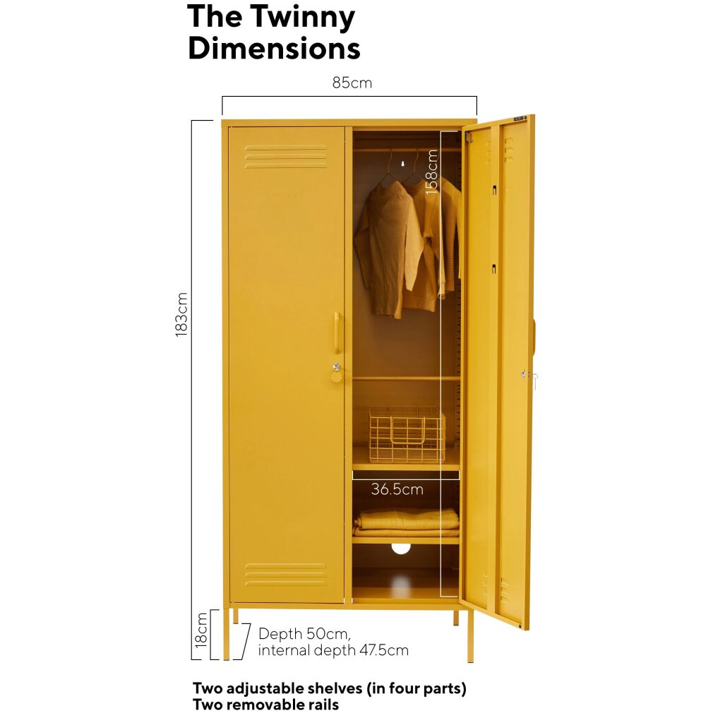 Twinny Locker by Mustard Made - Mustard