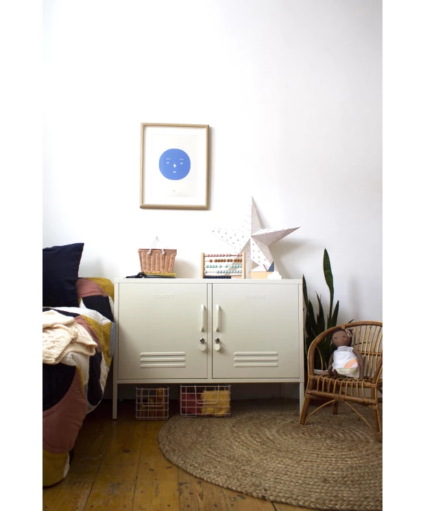 Lowdown Locker by Mustard Made - White