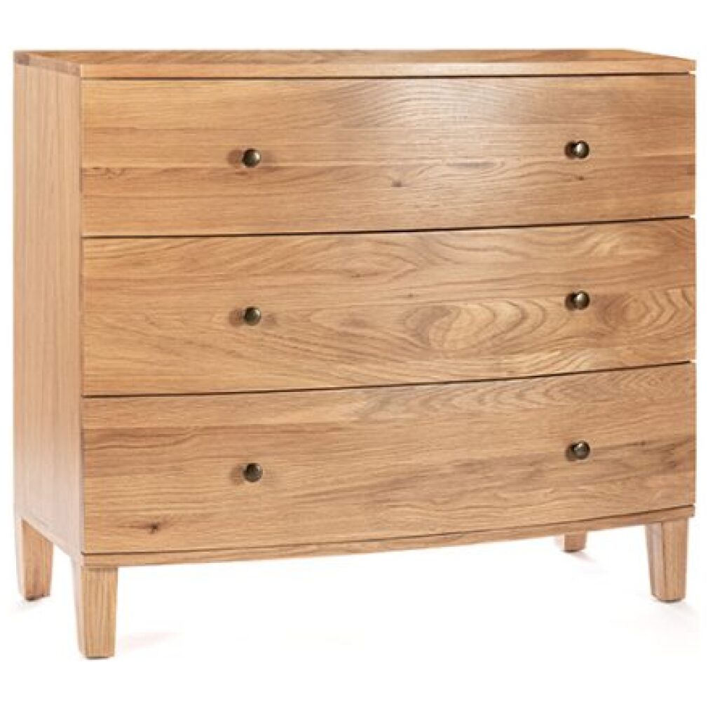 Portland Oak Bedroom Bundle with Trend king size bed