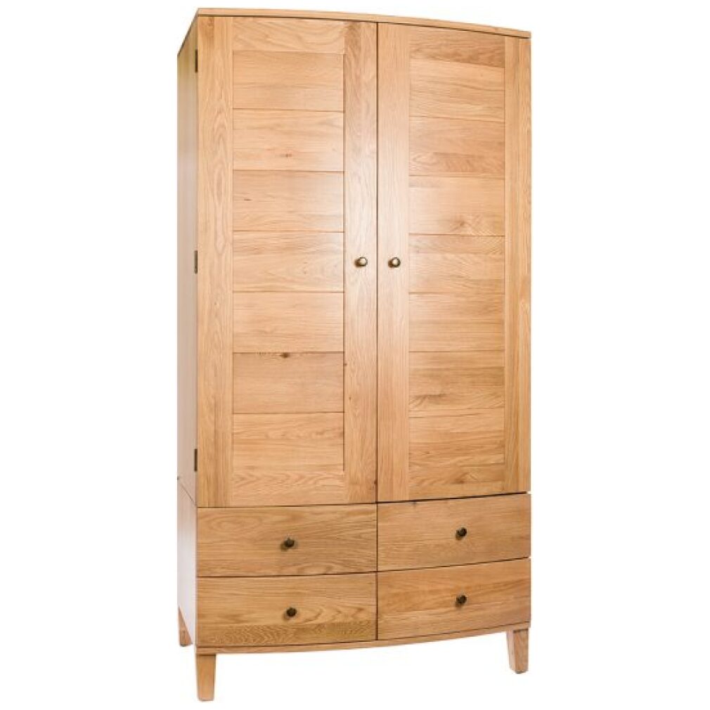 Wardrobe - Portland Oak Bedroom Furniture
