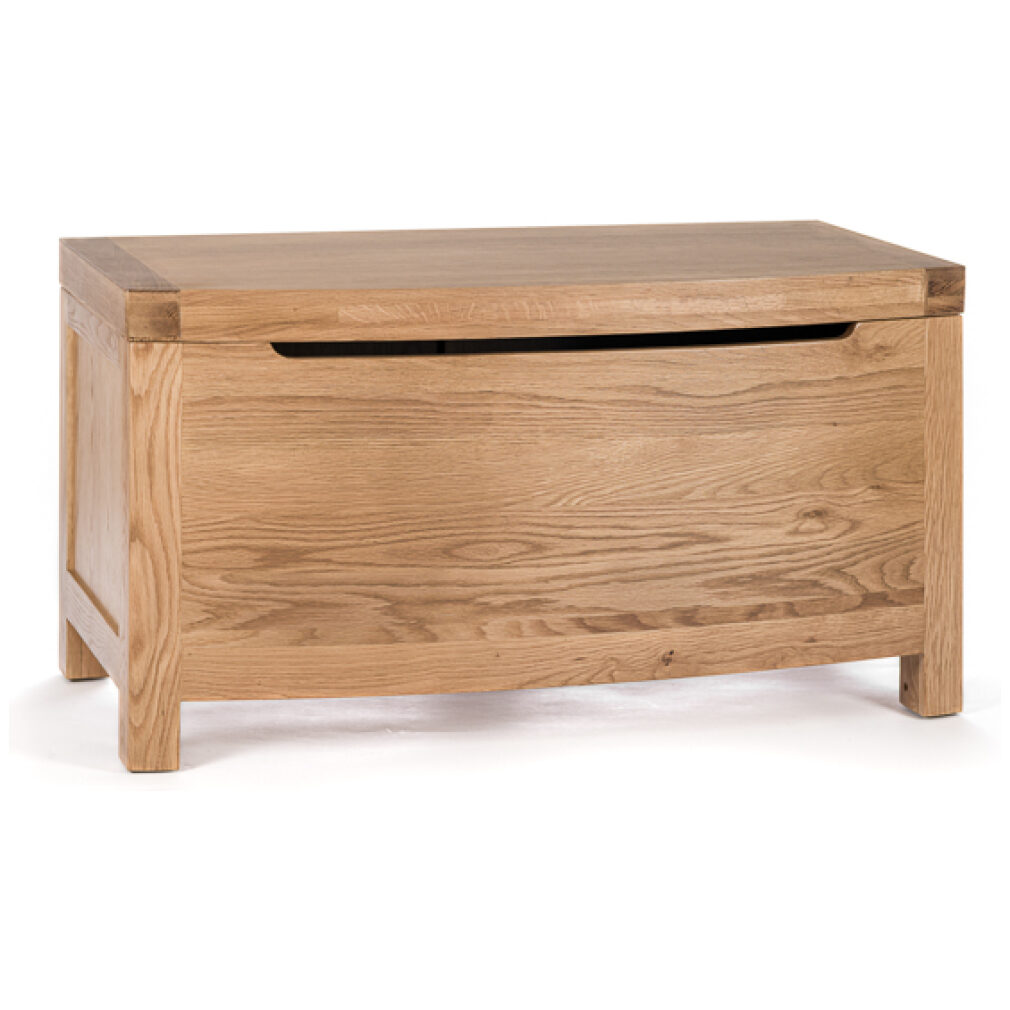 Blanket Box - Portland Oak Bedroom Furniture