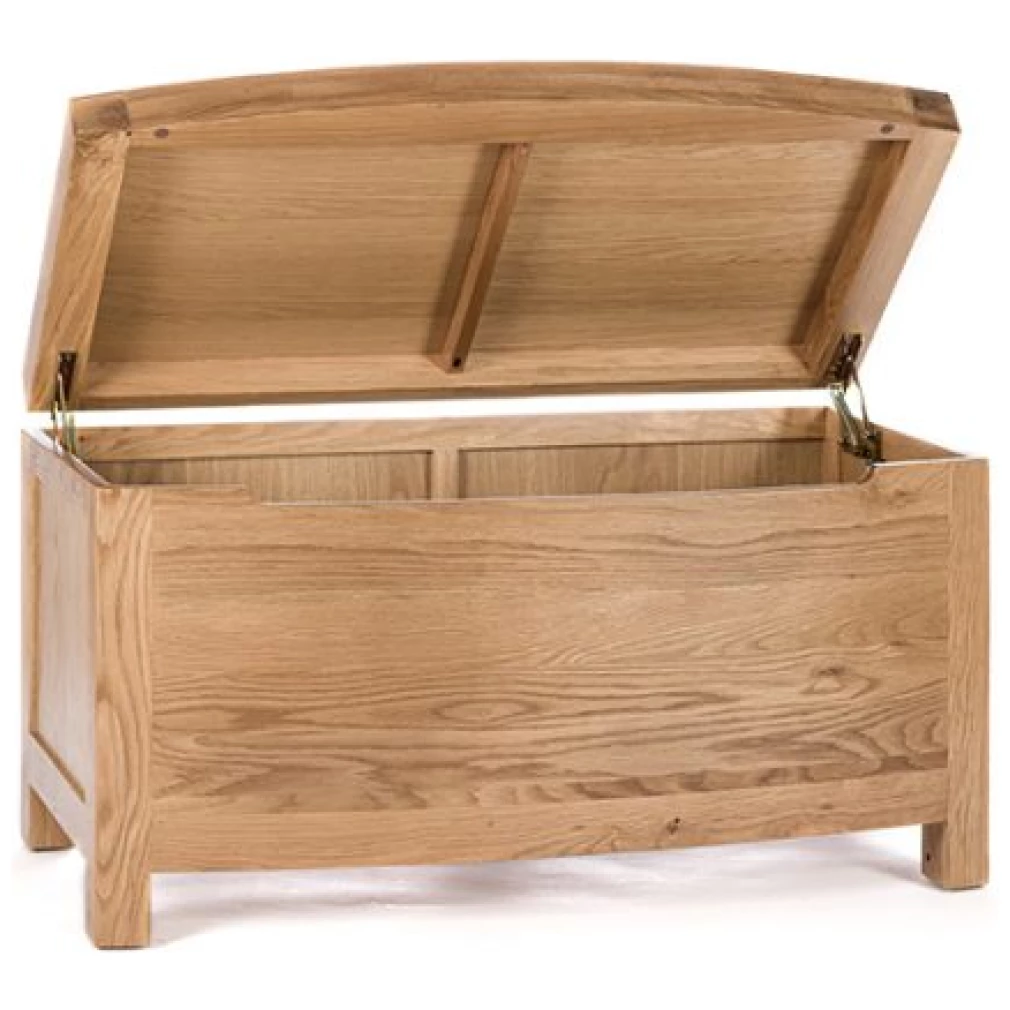 Blanket Box - Portland Oak Bedroom Furniture