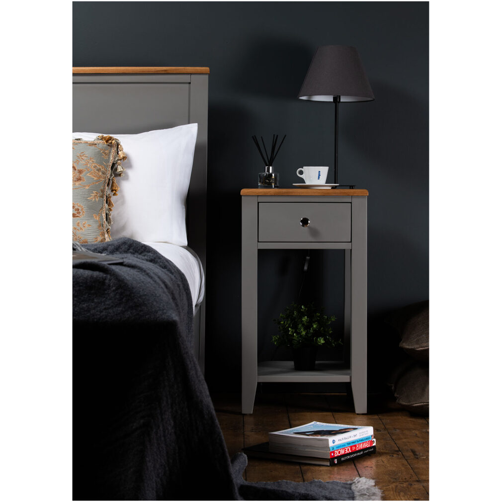 Bedside table open - Clifton Bedroom Range - Now 25% off!