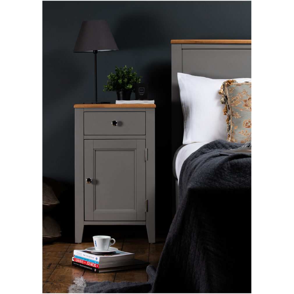 2 Bedsides with door and drawer - Clifton Bedroom Range - Now 30% off!